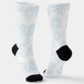 Snowflake patroon sokken (Gebogen)