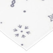 Snowflake patroon tafelkleed (Gekanteld)