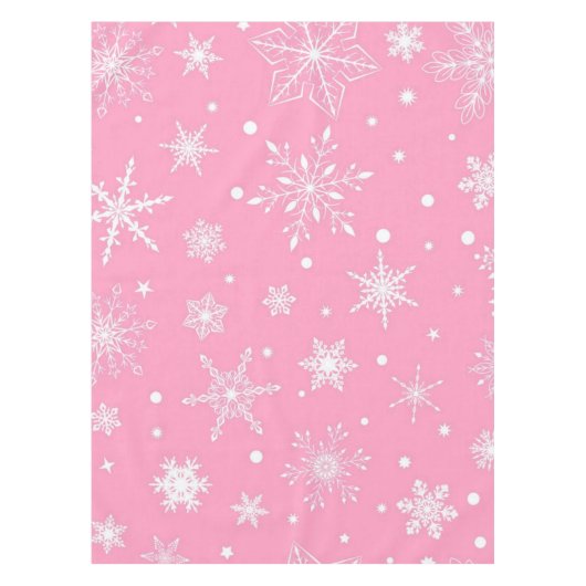 Snowflake patroon tafelkleed (Voorkant)