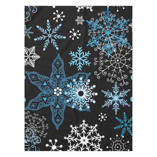 Snowflake patroon tafelkleed (Voorkant)