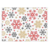 Snowflake patroon tafelkleed (Voorkant (Horizontaal))