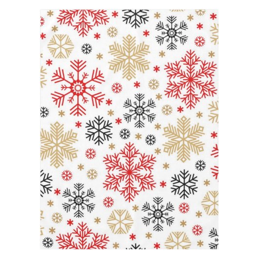 Snowflake patroon tafelkleed (Voorkant)