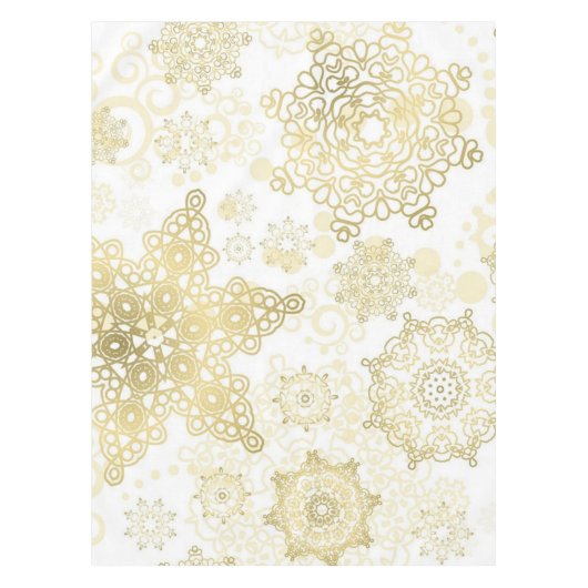 Snowflake patroon tafelkleed (Voorkant)