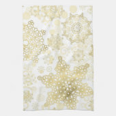 Snowflake patroon theedoek (Verticaal)