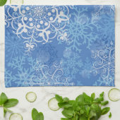 Snowflake patroon theedoek (Gevouwen)