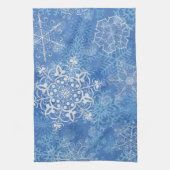 Snowflake patroon theedoek (Verticaal)