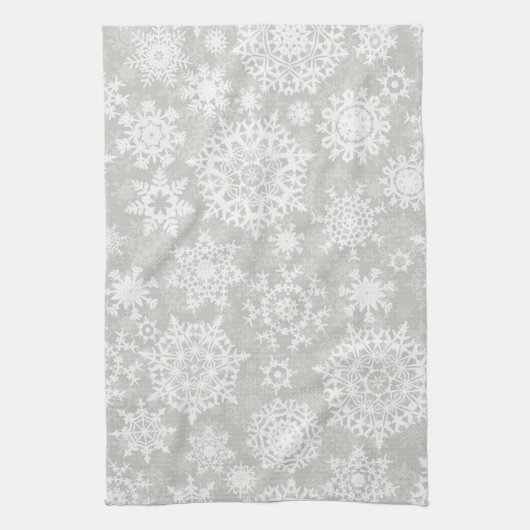 Snowflake patroon theedoek (Verticaal)