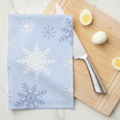 Snowflake patroon theedoek (Quarter Fold)