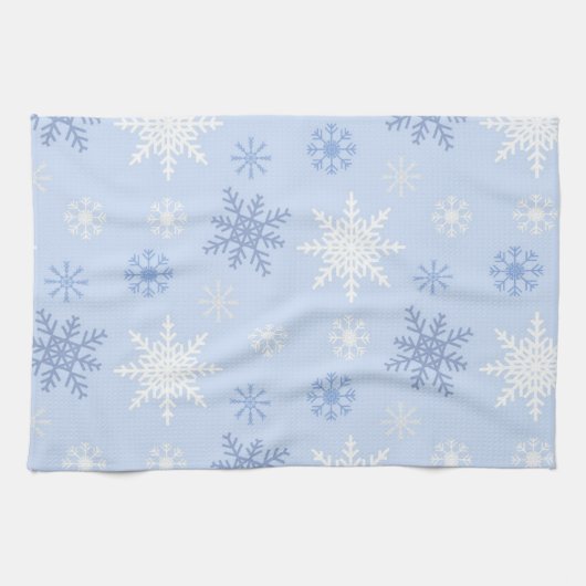 Snowflake patroon theedoek (Horizontaal)