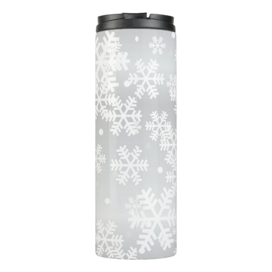 Snowflake patroon thermosbeker (Achterkant)