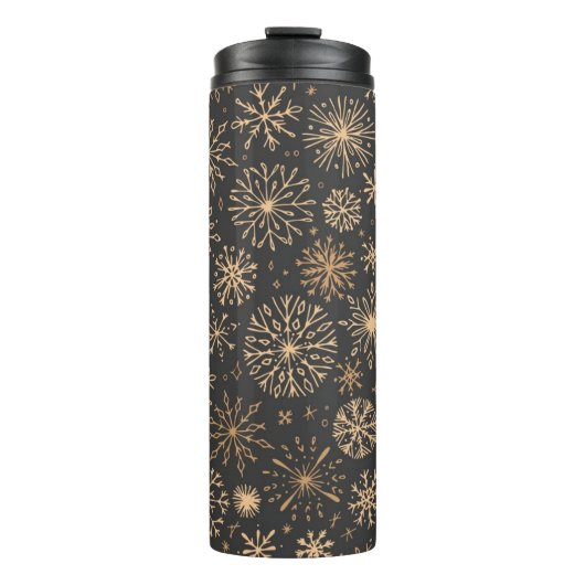 Snowflake patroon thermosbeker (Voorkant)