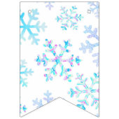 Snowflake patroon vlaggetjes (Eerste vlag)