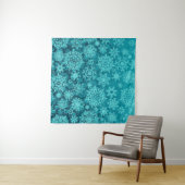 Snowflake patroon wandkleed (In Situ (horizontaal))
