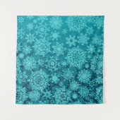 Snowflake patroon wandkleed (Voorkant)