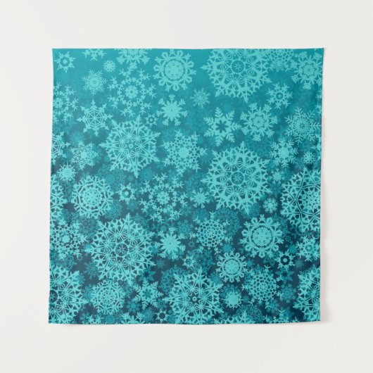 Snowflake patroon wandkleed (Voorkant)