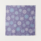Snowflake patroon wandkleed (Voorkant)