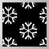  SNOWFLAKE-patroonontwerp | Poster (Voorkant)