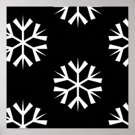  SNOWFLAKE-patroonontwerp | Poster