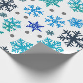 Snowflake Pattern Cadeaupapier (Hoek)