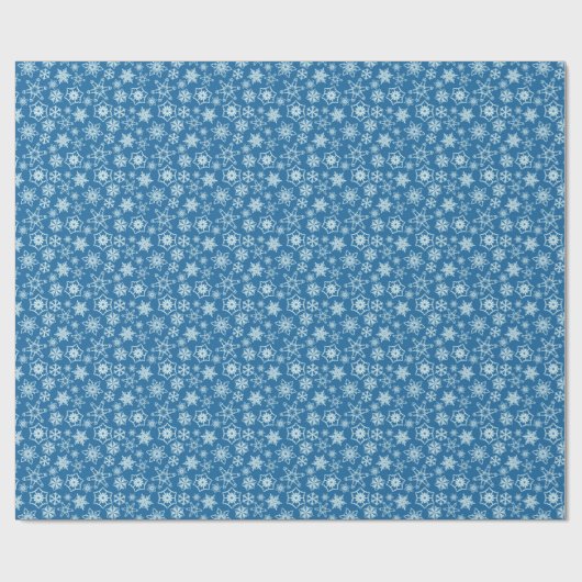 Snowflake Pattern Cadeaupapier (Vlak)