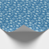Snowflake Pattern Cadeaupapier (Hoek)