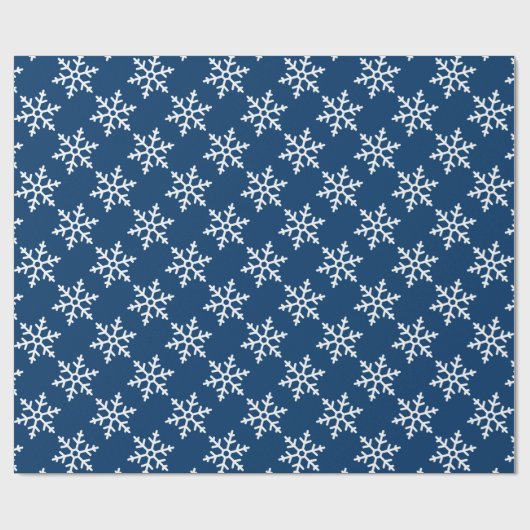 Snowflake Pattern Cadeaupapier (Vlak)