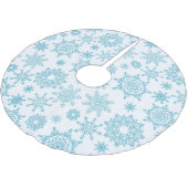 Snowflake Pattern Kerstboom Rok (Gekanteld)