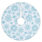 Snowflake Pattern Kerstboom Rok (Voorkant)