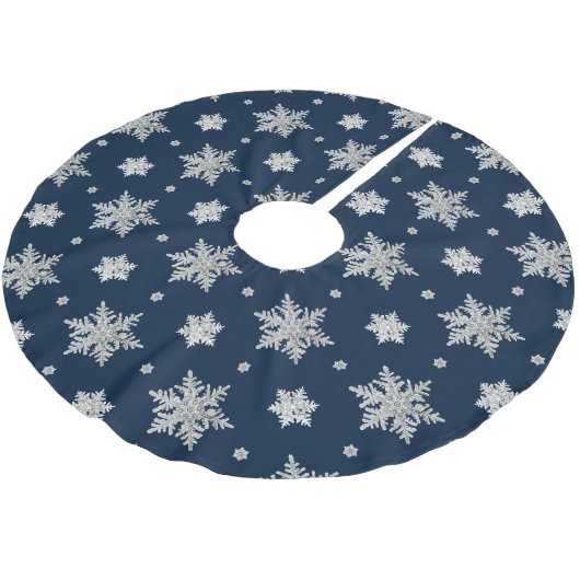 Snowflake Pattern Kerstboom Rok (Gekanteld)