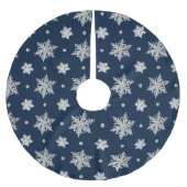 Snowflake Pattern Kerstboom Rok (Voorkant)