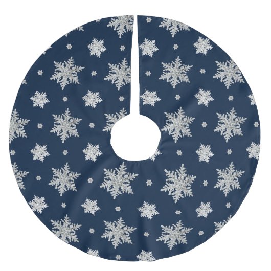 Snowflake Pattern Kerstboom Rok (Voorkant)