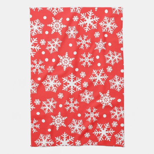 Snowflake Pattern Theedoek (Verticaal)