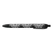 Snowflake Pattern Zwarte Inkt Pen (Bodem)