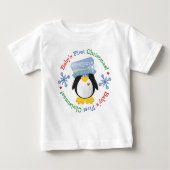 Snowflake Penguin Baby's eerste Kerstmis (Voorkant)