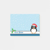 Snowflake Penguin-kerstPost-it® notes (Voorkant)