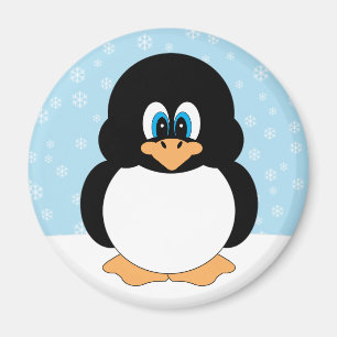 Snowflake Penguin Magnet