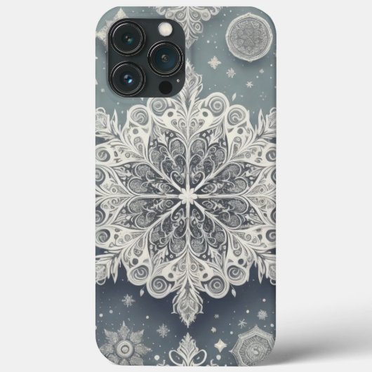 Snowflake Phone Case (Achterkant)