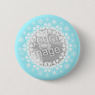 Snowflake Photo Button
