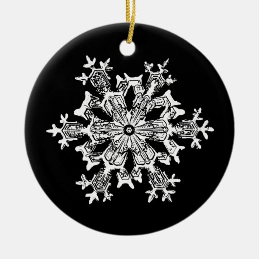 Snowflake Photo Ornament (Voorkant)
