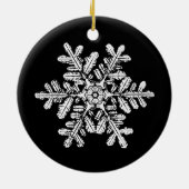 Snowflake Photo Ornament (Achterkant)