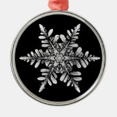 Snowflake Photo Ornament, eenzijdig Metalen Ornament (Voorkant)