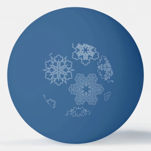 Snowflake Pingpongbal (Voorkant)