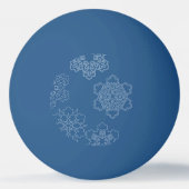 Snowflake Pingpongbal (Achterkant)