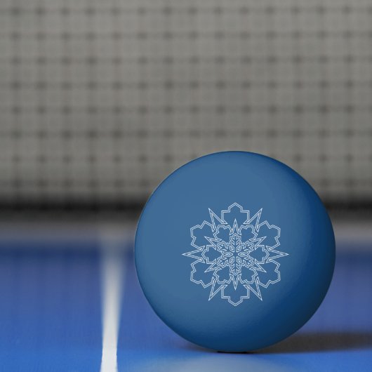 Snowflake Pingpongbal (Net)