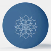Snowflake Pingpongbal (Achterkant)