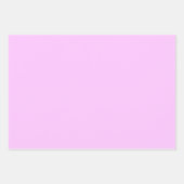 Snowflake Pink Pastel White Kerstfeestdag Inpakpapier Vel (Voorkant 3)