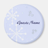  Snowflake Place Holders Magneet (Voorkant)