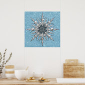 Snowflake Poster (Keuken)