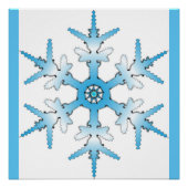 SNOWFLAKE POSTER (Voorkant)