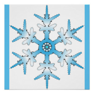 SNOWFLAKE POSTER